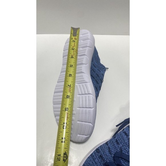 Women’s Blue Running Shoes Size 10 Sock Style Comfort Training Shoes Brand New - Picture 6 of 9